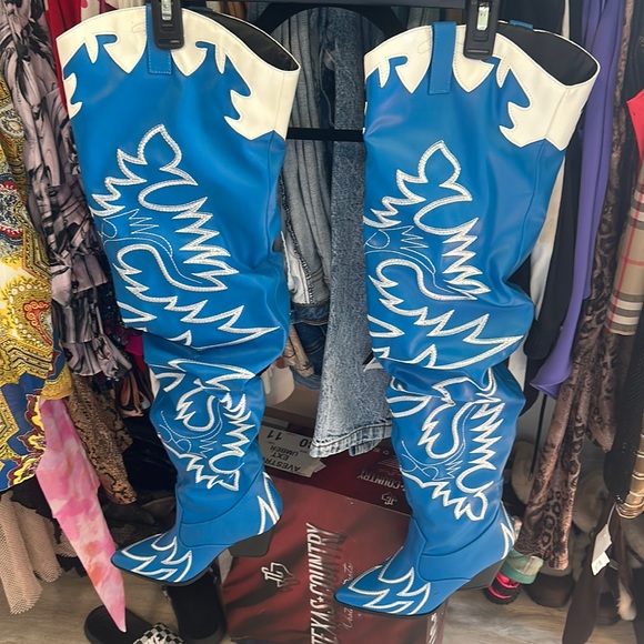 Cape Robbin Shoes - Knees high cowgirl boots